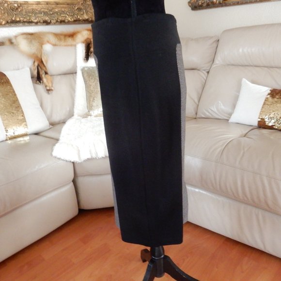 ST.JOHN BOUTIQUES CAVIAR BLACK TRAVERTINE SKIRT 6 - Picture 4 of 12
